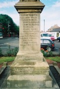 Greenside War  Memorial