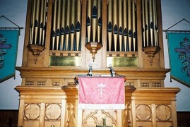 United Methodist Church Organ Memorial Greenside