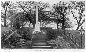 Ryton war memorial